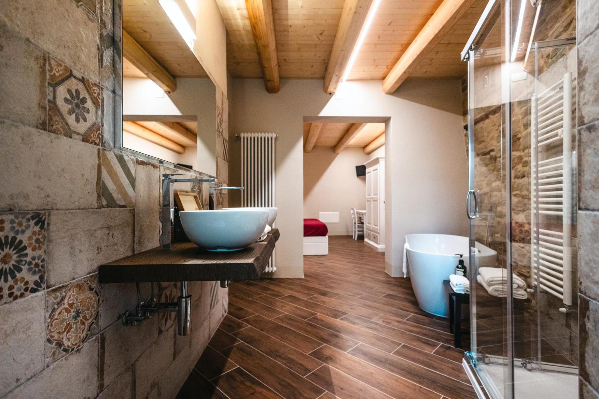 Albergo Del Bramante Roccaverano ภายนอก รูปภาพ
